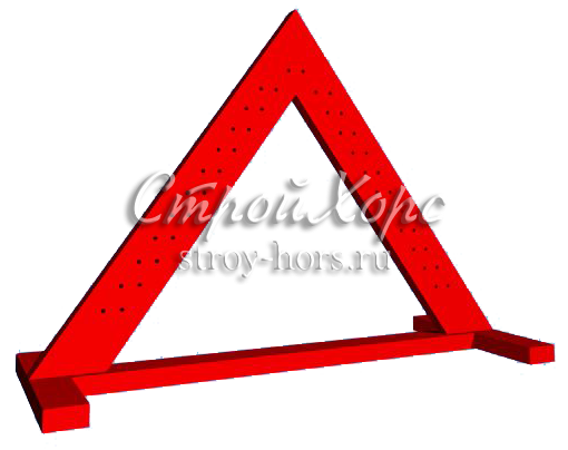 Пирамида 1,5х1,0м - препятствие для конкура тренировочное