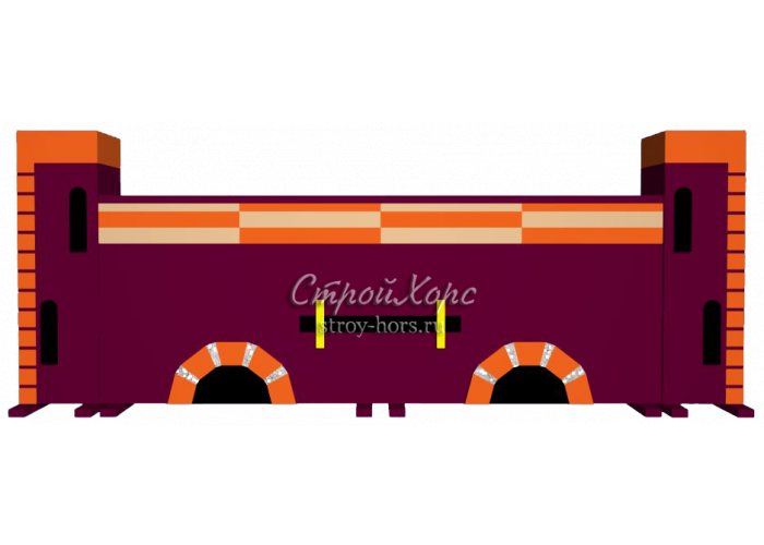 Турнирное препятствие #11 Стенка до 1,4м