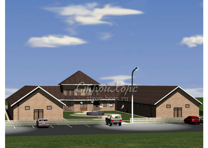 Конюшня на 42 головы